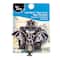12 Pack: Found Objects™ Oxidized Silver Bat Pendant by Bead Landing™